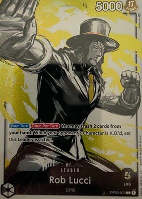 Rob Lucci 2023 Awakening of the New Era #OP05-093 Super Rare